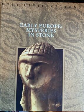 HISTORY coffee table book Stone Age Art Stonehenge Bronze Craft Archeology Relic
